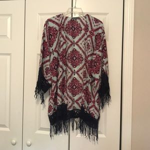 Pink and blue kimono size Small